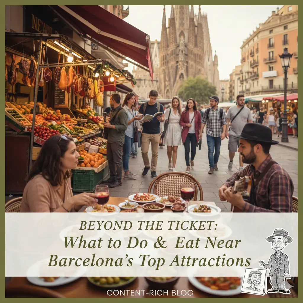 Beyond the Ticket: What to Do & Eat Near Barcelona’s Top Attractions