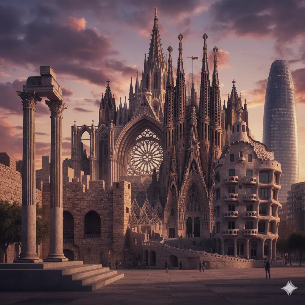 Medieval Barcelona: The Rise of the Gothic Quarter