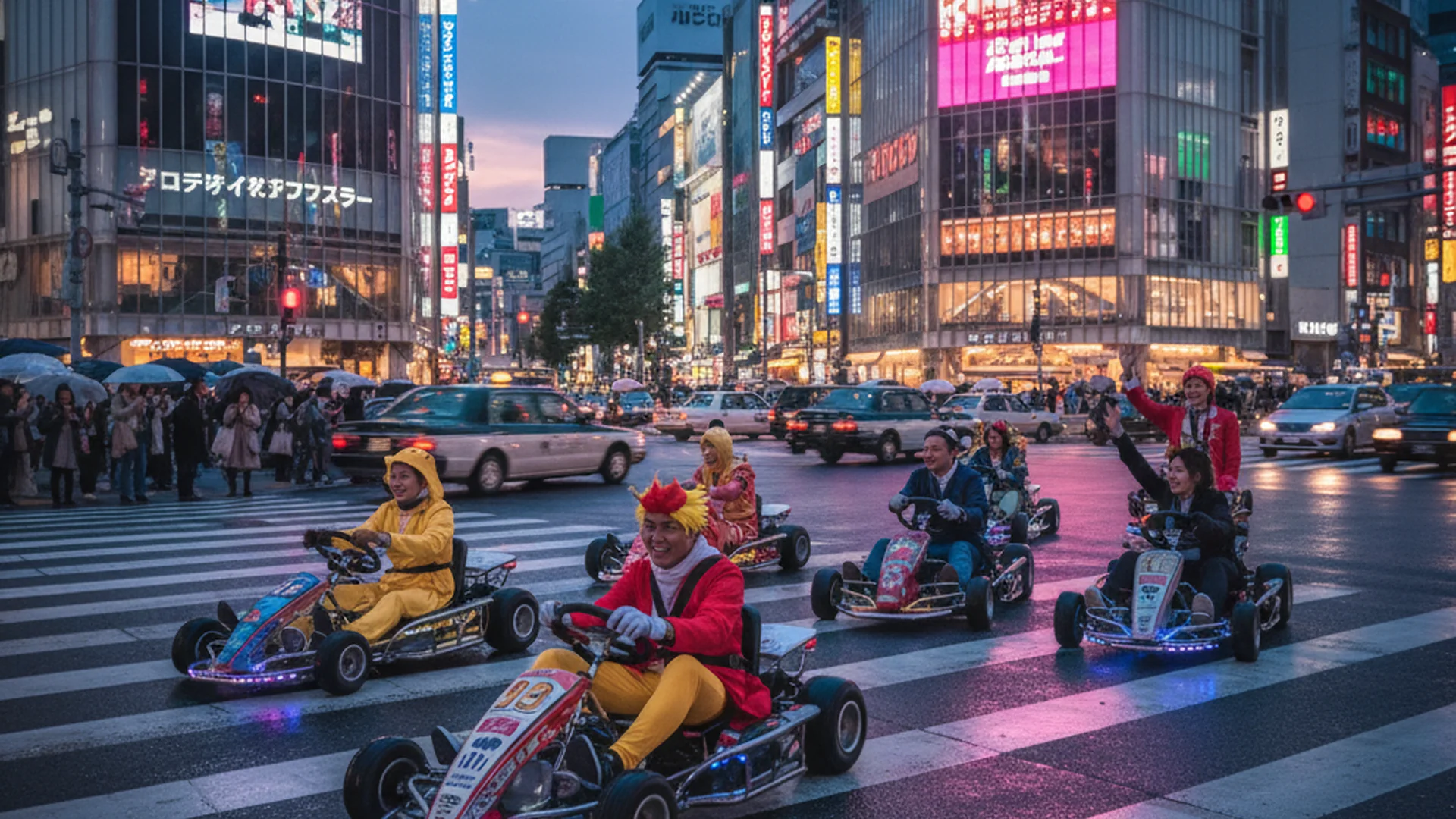 MonkeyKart Tokyo: Costumes, Locations & Which Route to Pick